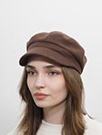 Кепка BETMAR арт. B1794H CRYSTAL CAP (коричневый)